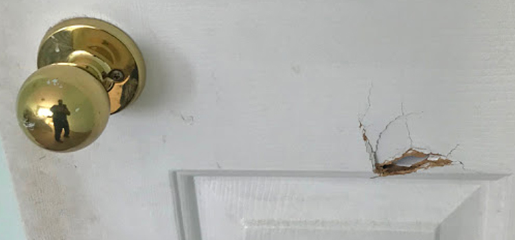 interior door hole repair Cudahy
